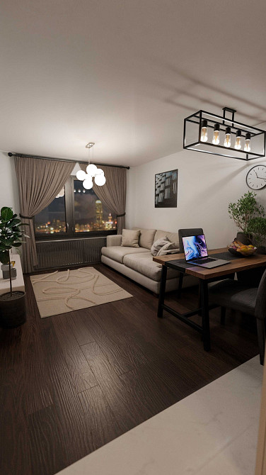 ДИСТАНЦІЙНЕ ПІДПИСАННЯ! Квартира студія, квартира біля метро Теремки Киев - изображение 3