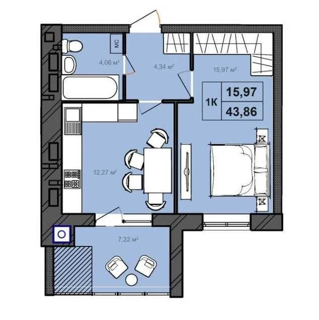 Найкраші новобудови на Виставці - ЖК " БОНВІЛЬ" , здача 1 квартал 2026 Хмельницький - зображення 2