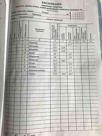 Продаж 3 кімнатної квартири Винники.Львів.Зданий та заселений будинок Винники