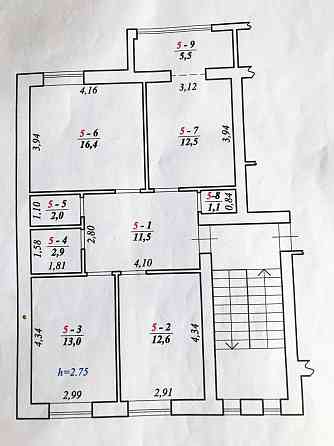 Продаж 3 кімнатної квартири Винники.Львів.Зданий та заселений будинок Винники