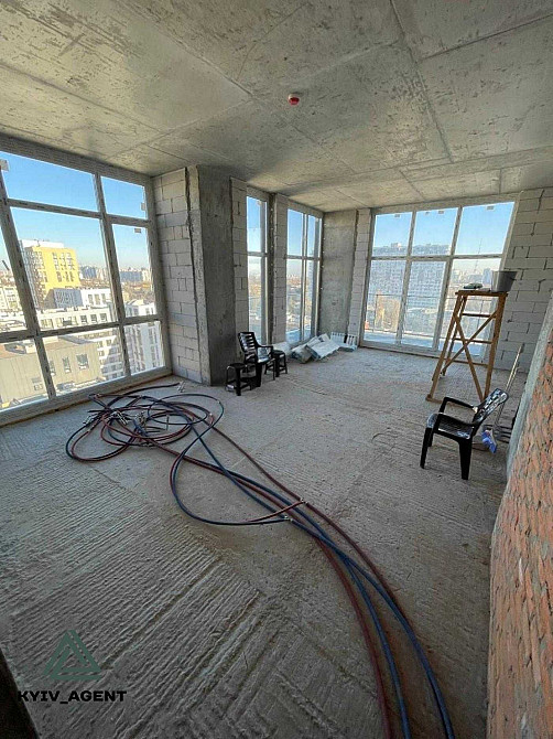 БЕЗ % Файна Таун ТЕРАСА 3 спальні 131 м2 ПАНОРАМНІ ВІКНА Київ - зображення 3