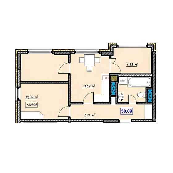 3 кімнатна квартра Ивано-Франковск