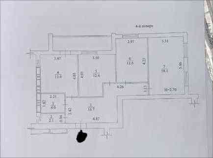 Продам  3 к. квартиру ЖК Мира, пр. Героев Харькова-270А Харків