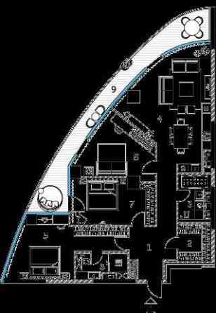 ЖК Taryan Towers,пентхаус,Іоанна Павла,м.Палац Україна м.Печерська Киев