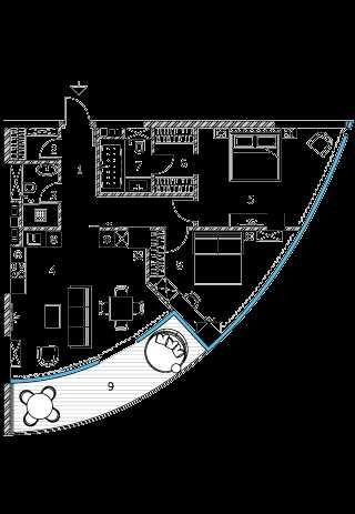ЖК Taryan Towers,пентхаус,Іоанна Павла,м.Палац Україна м.Печерська Киев - изображение 2