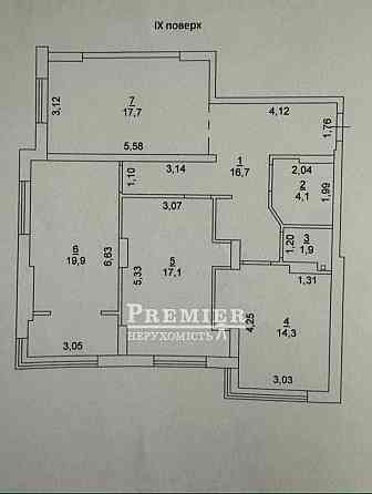 Продам 3 кімнатну квартиру. Будинок комфорт класу. Кримський бульвар. Одесса