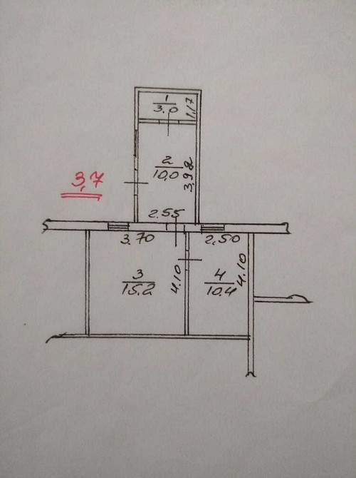 Продам 2-кімнатну квартиру (39 м2) в районі Нової Баварії. Харьков - изображение 2