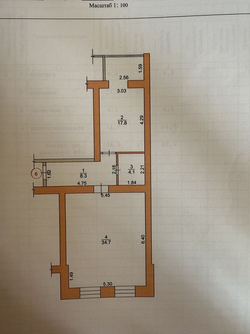 ЖК «Польський Бульвар», 1-но кімнатна, 65 кв.м. Житомир - зображення 7