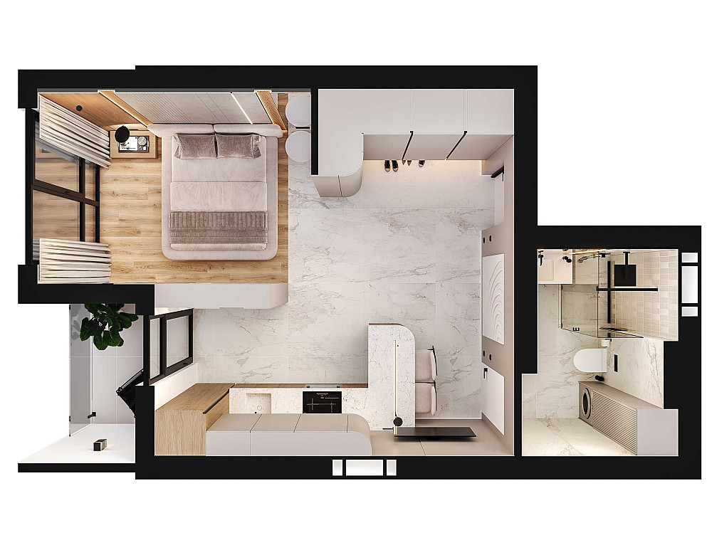 Новобудова ЖК "Набережний квартал". Центр Сваляви. Квартира. Свалява - зображення 2