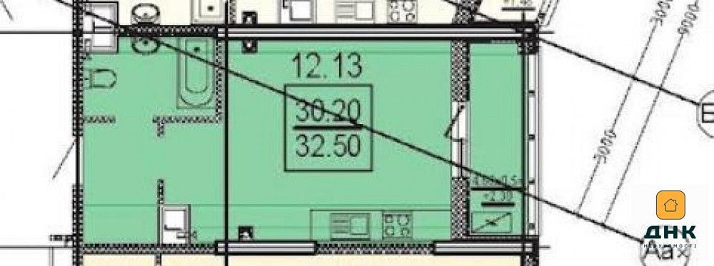 Золотой Берег. ЖК Посейдон. Однокомнатная квартира. Прямой вид моря. Одесса - изображение 2