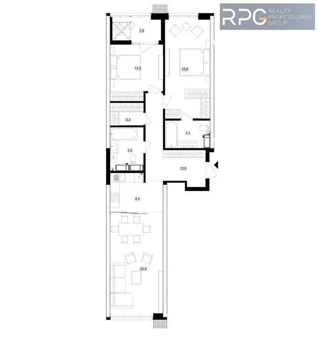 БЕЗ %Продаж 2-3 к квартири в ЖК “Русанівська Гавань” з видом на Дніпро Київ - зображення 1