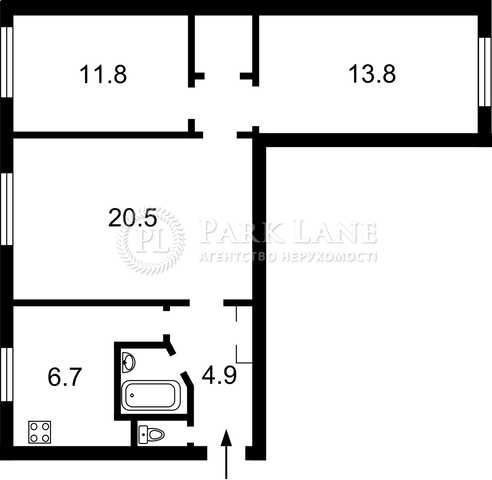 Лесі Українки бул.14
    Лесі Українки бул.14  Центр Печерька 2К кв-ра Киев - изображение 3