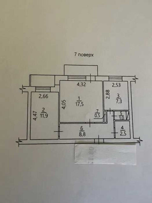2-комнатная квартира на Фонтанской дороге, 7 Одесса - изображение 1