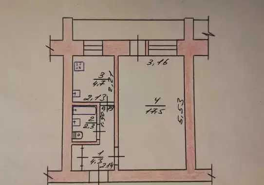 Квартира 1к на нижней Полевой, хозяин, без комиссии! Житомир - зображення 1