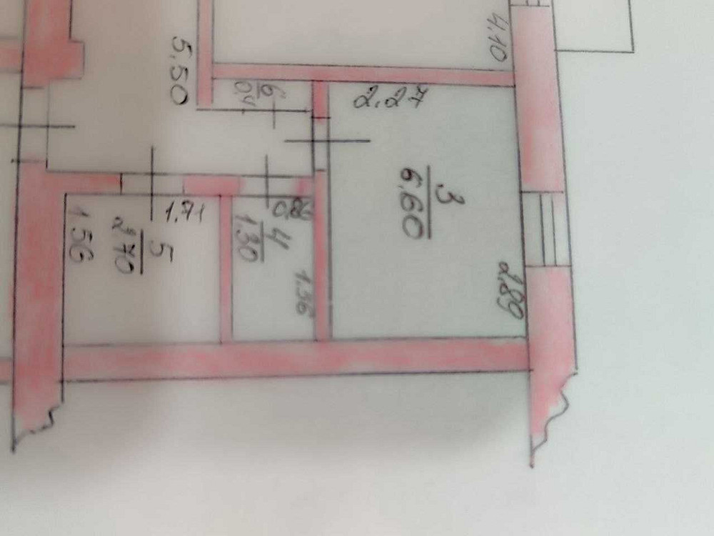 ПРОДАМ Двохкімнатну квартиру, 3 етаж м.Берестин (м.Красноград)  - изображение 2