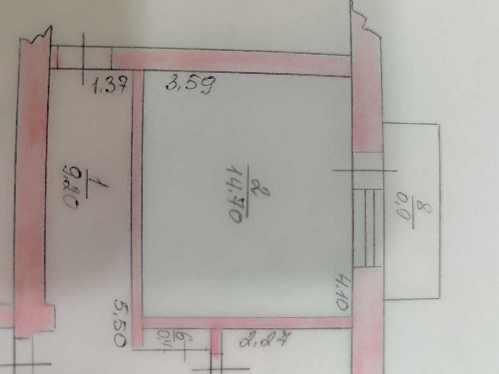 ПРОДАМ Двохкімнатну квартиру, 3 етаж м.Берестин (м.Красноград)  - изображение 3