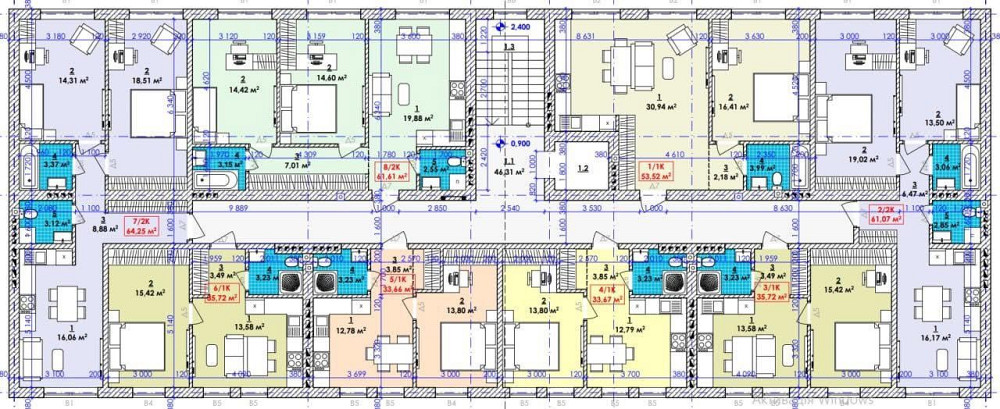 ТЕРМІНОВО! 2х кім в Готовому Будинку 64 м2 Ивано-Франковск - изображение 4