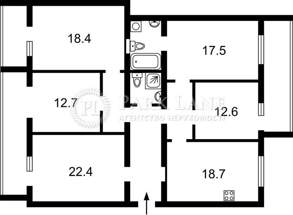 Краща Вартість 1400$м2 4к 143м2 Сталінка Маккейна Кудрі 18/2 Печерськ Киев - изображение 3