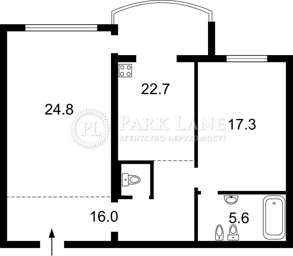 Оболонь, 2к квартира з ремонтом, Оболонська наб. Б/готівковий Киев - изображение 4