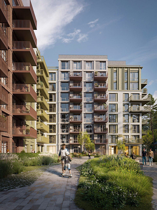 Двокімнатна з терасою в ЖК Ютландія Ирпень - изображение 5