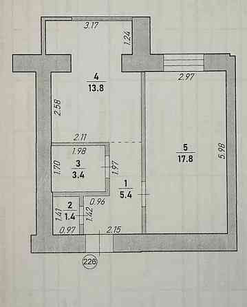 1к квартира здана! Частковий ремонт. Ивано-Франковск