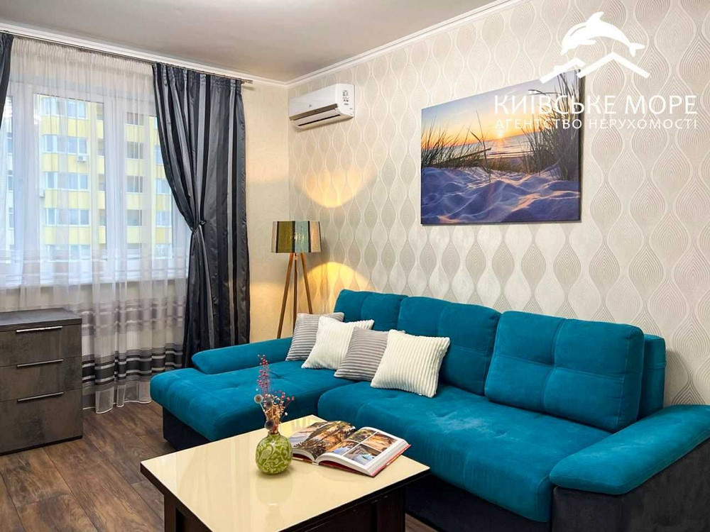 Без %, 2к квартира, 70,6 м2, ЖК Паркові Озера, Воскресенська 18 Киев - изображение 1