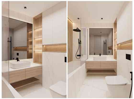 Продаж 2-х кімнатної квартири з готовим дизайн проєктом Киев