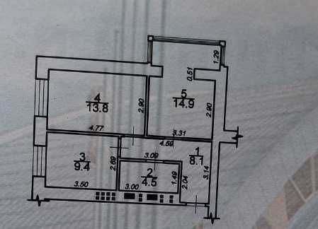 Продам 2-комнатную квартиру, новый дом, АГВ, газ, Грушевского Одеса - зображення 2