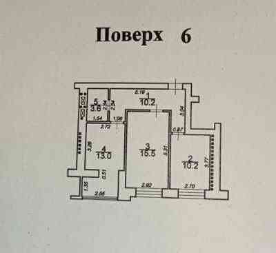 Двухкомнатная квартира, кирпичнвй дом,АОГВ до центра 15мин Одесса