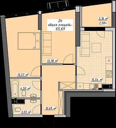 Квартира в Аркадії в зданому ЖК Атмосфера. Перша лінія моря Одесса