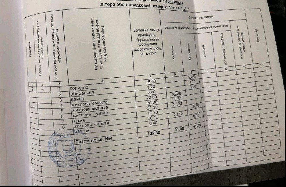 Продається 4 км квартира ( 132,3м.) навпроти облдержадміністрації Чернівці - зображення 4