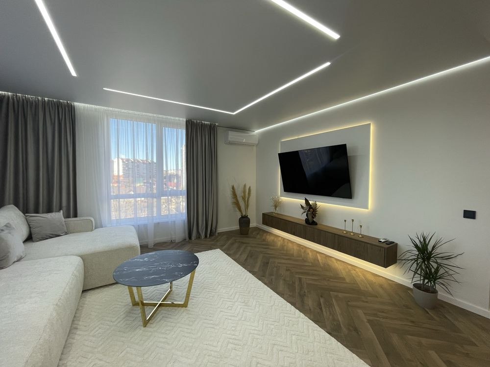 Продаж квартири з ремонтом. Кухня вітальня Фемелі Плаза Івано-Франківськ - зображення 2