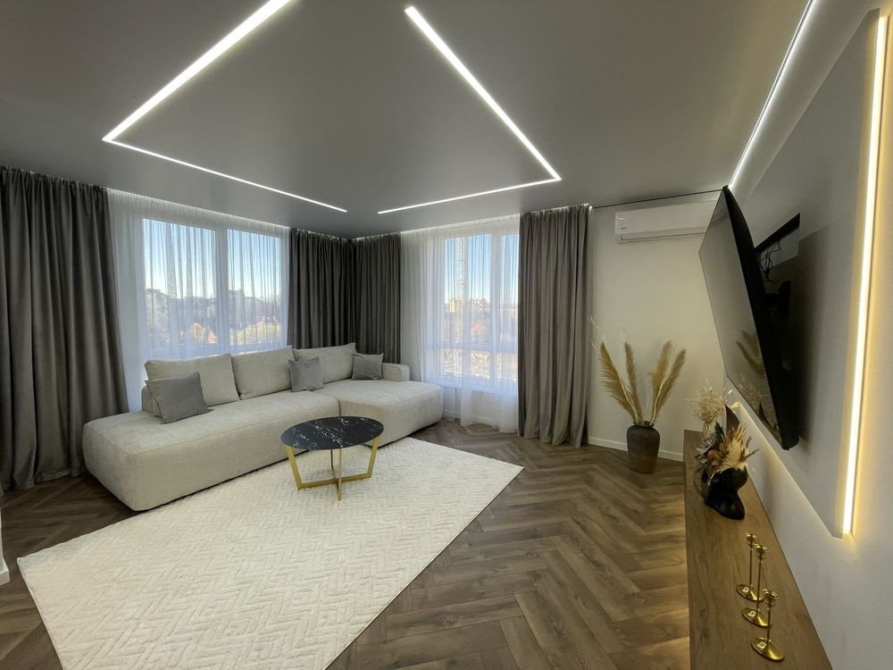 Продаж квартири з ремонтом. Кухня вітальня Фемелі Плаза Івано-Франківськ - зображення 3