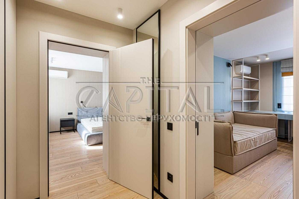 Аренда 3комнаты 86м Оболонь Центр пр Ивасюка Набережная Вид на Церковь Киев - изображение 4