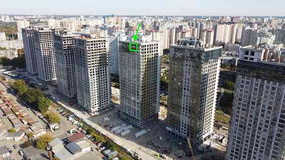 Продам 3-х кімнатну, дворівневу кв.   88,46 кв. м. в ЖК Урлівський 1 Киев