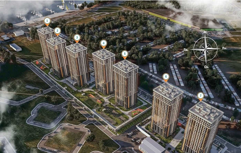 Продам 3-х кімнатну, дворівневу кв.   88,46 кв. м. в ЖК Урлівський 1 Киев - изображение 6