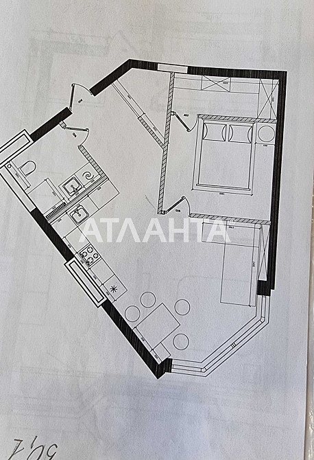 У продажу однокімнатна квартира. Суперціна на квартиру біля моря! Одесса - изображение 2