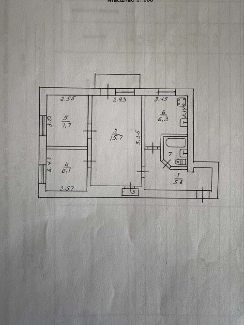 Продам 3-ком.квартиру на Колеусовской,С мебелью и техникой! Кам`янське (Запорізька обл.) - зображення 8