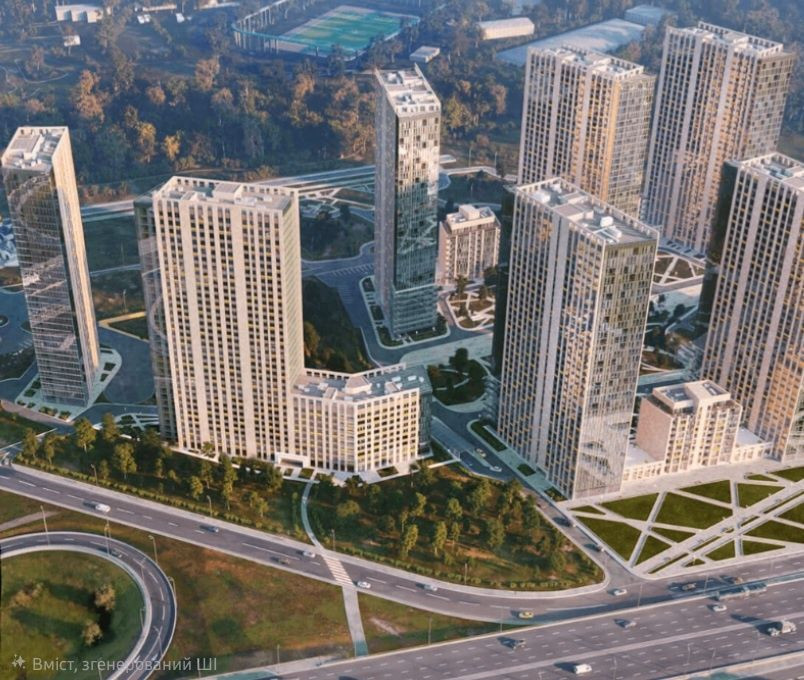 Видова 3к квартира в ЖК Метрополіс!  м. Теремки.  Від господаря. Киев - изображение 1