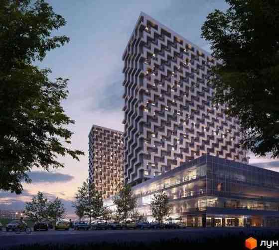 1 к. квартира ЖК Бостон, пр-т С.Бендери 14-Б, м. Почайна, 43.52 кв.м Киев