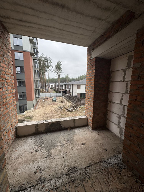 Однокімнатна квартира з видом на ліс. Центр Гостомеля Гостомель - зображення 3