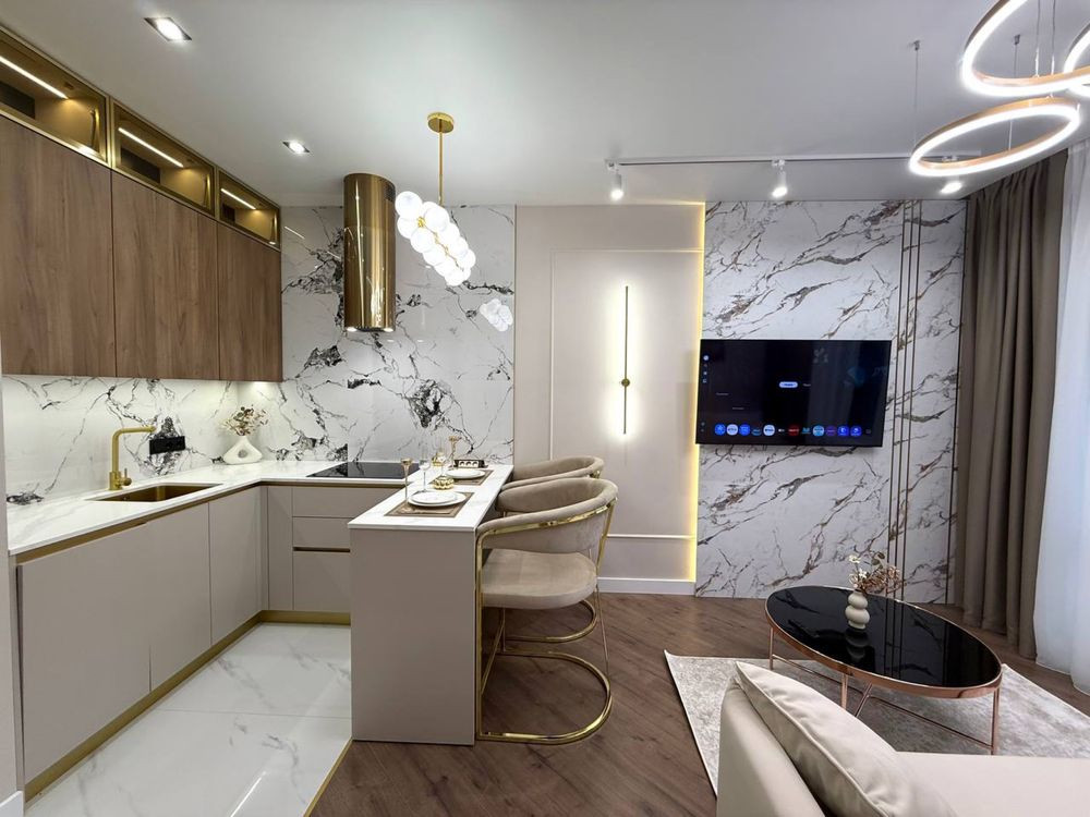 Жк Атмосфера Дизайнерская новая 2к студия без комиссии Одесса - изображение 1