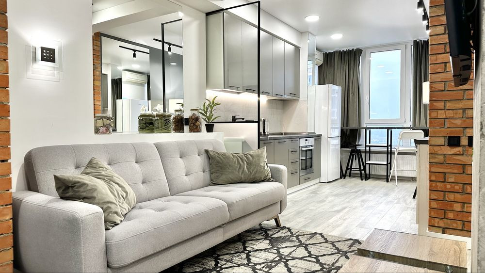 Оренда стильної 1к квартири 47 м2 в ЖК Грін Сайд за 21000грн Ирпень - изображение 2