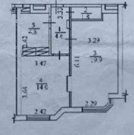 Метро Позняки 350 м. 1к з ремонтом по вул Мишуги Олександра 2 Осокорки Киев
