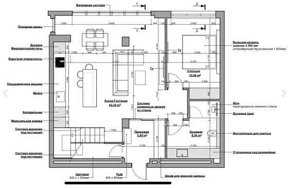 ЖК Павловский Квартал Шикарный 2-х уровневый 4-комн. Пентхаус 145м2 Харків