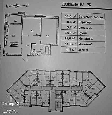 2-х кімнатні квартири без комісії в Новобудові! Центр! Біла Церква