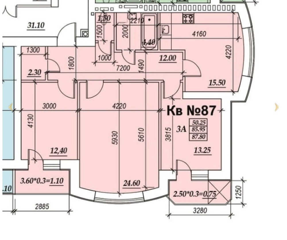 2 ком Зоопарковая.Говорова. парк Победы.Кирпич.АОГВ. ПВ от 7750 у.е Одесса - изображение 4