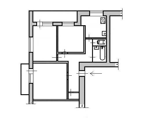Продам 2/3 части 3-х комнатной квартиры в КИЕВЕ Киев - изображение 1