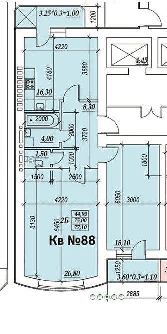 3-х ком. Кирпичный дом Зоопарковая.Говорова.Парк.АОГВ. ПВ от 9200 у.е Одеса - зображення 7