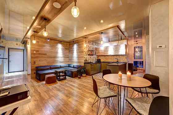 Аренда 2-ком 75 м² с авторским ремонтом видовая на Днепр – ЖК Славутич Киев